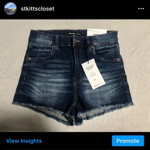 Jean Shorts - Picture 1 of 3